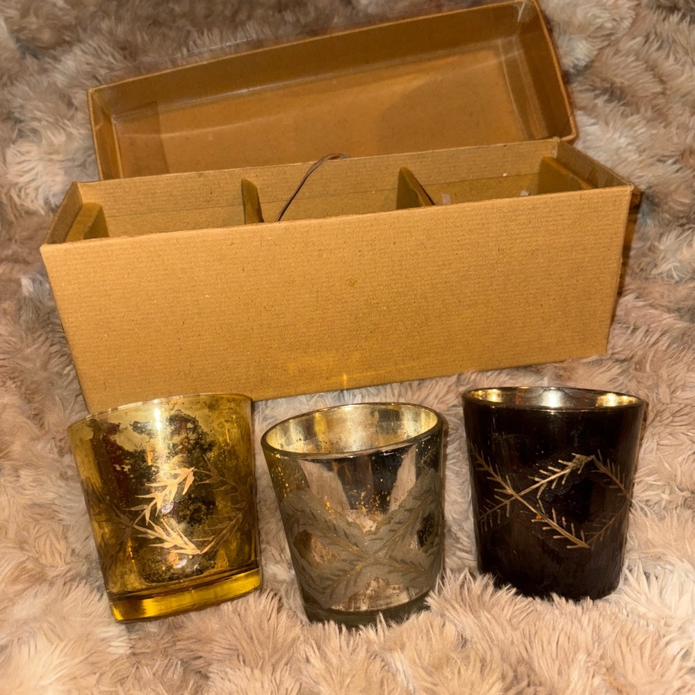 Candle Votives (Set of Three)